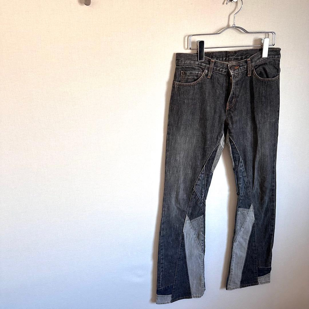 〈Hysteric Glamour〉Kinky Patchwork Jeans＊
