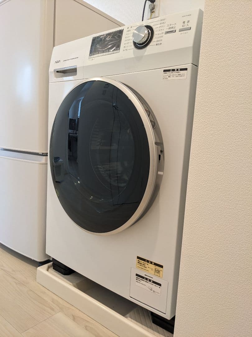 2022年製　アクア　ドラム式洗濯機　AQW-FV800E　8kg
