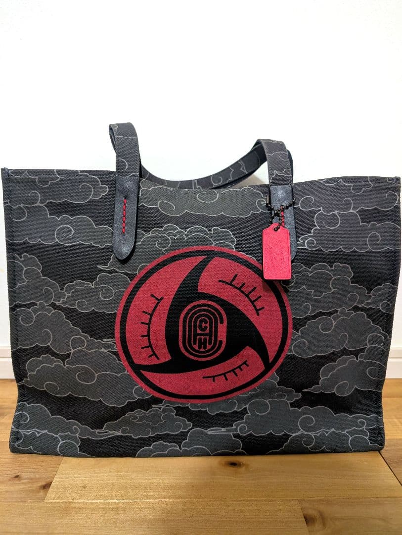 【激レア!】COACH コーチ × ナルト コラボ 写輪眼 トートバッグ