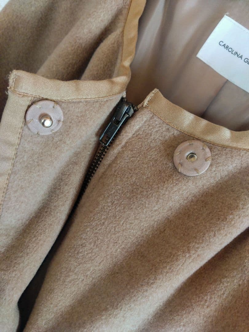 CAROLINA GLASER■配色キルティングコート