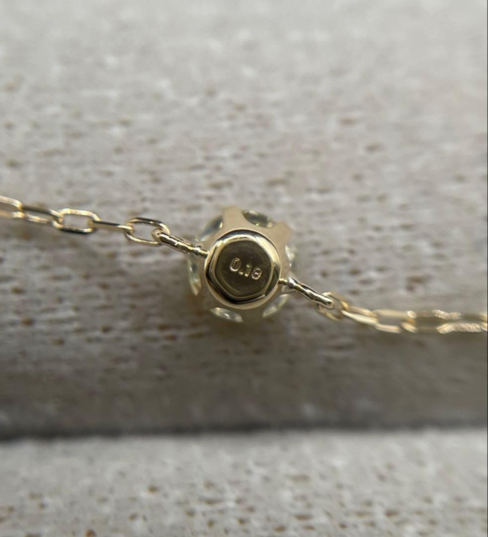専用JK184★高級 ダイヤモンド0.18ct K18 ブレスレット