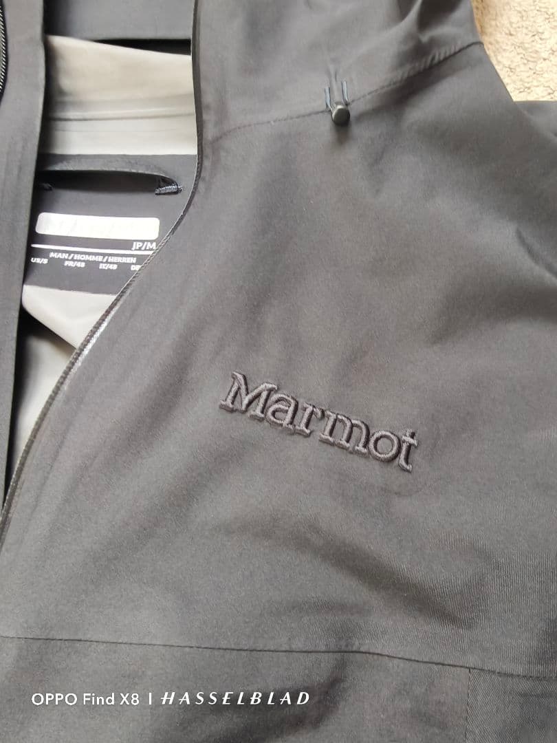 Marmot◆マウンテンパーカ/M/ゴアテックス JACKET/BLACK