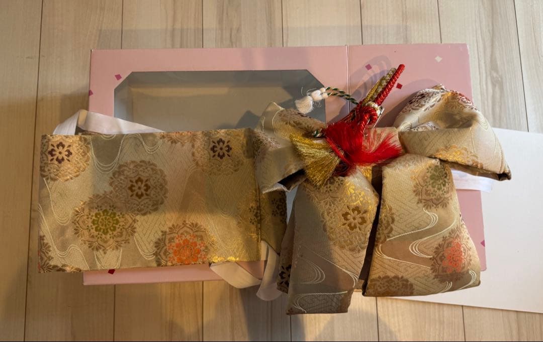 七五三 着物 式部浪漫 はこせこセット 作り帯 本田望結 紺 セット 七歳