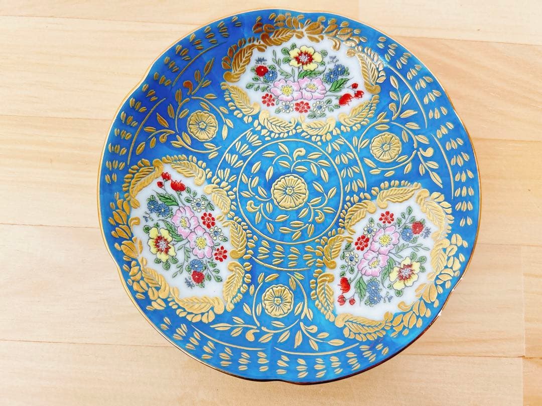 有田焼　幸楽窯　ベルサイユシリーズ小皿　4点セット