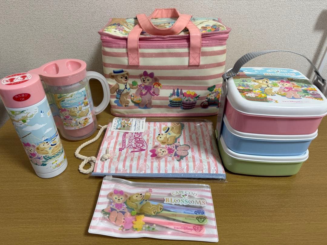 2014ダッフィースプリングヴォヤッジ ケープコッドブロッサム ピクニックセット