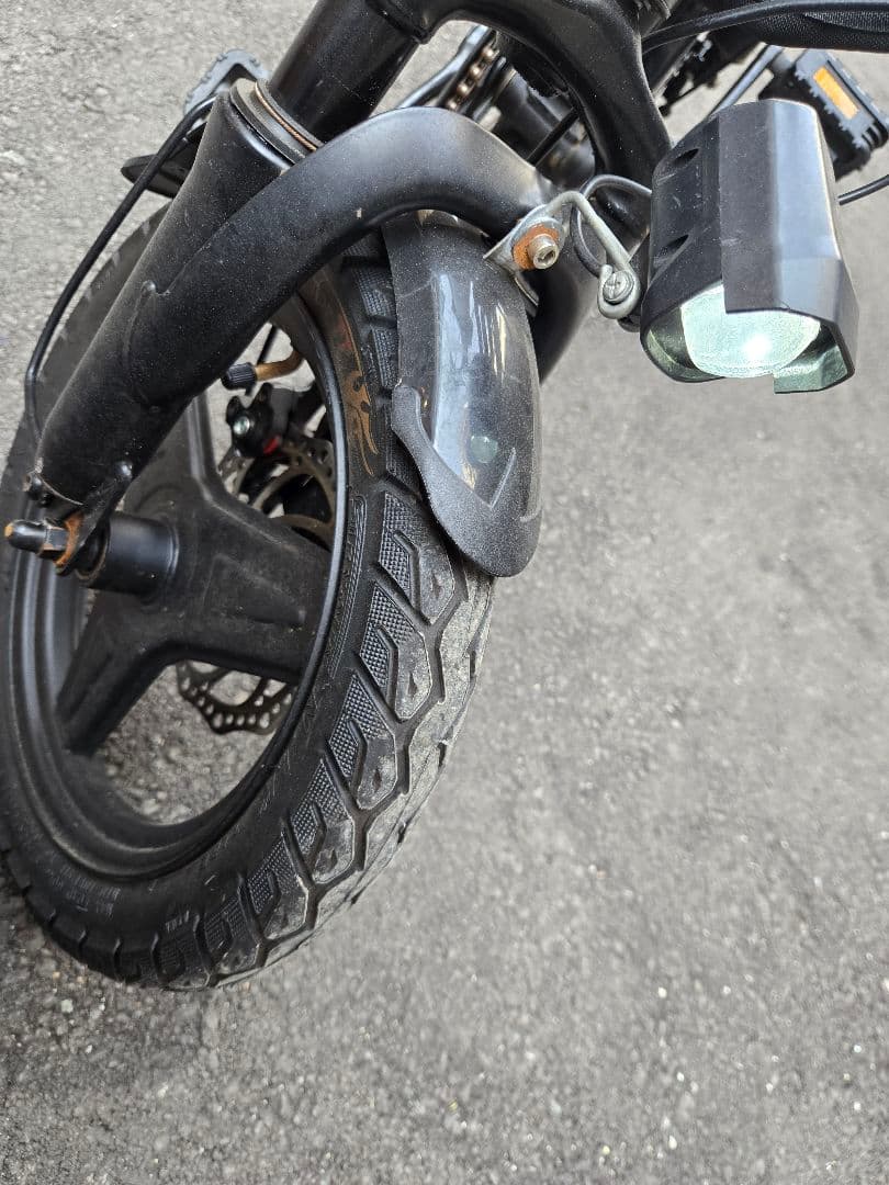 電動アシスト自転車 ブラック 小型