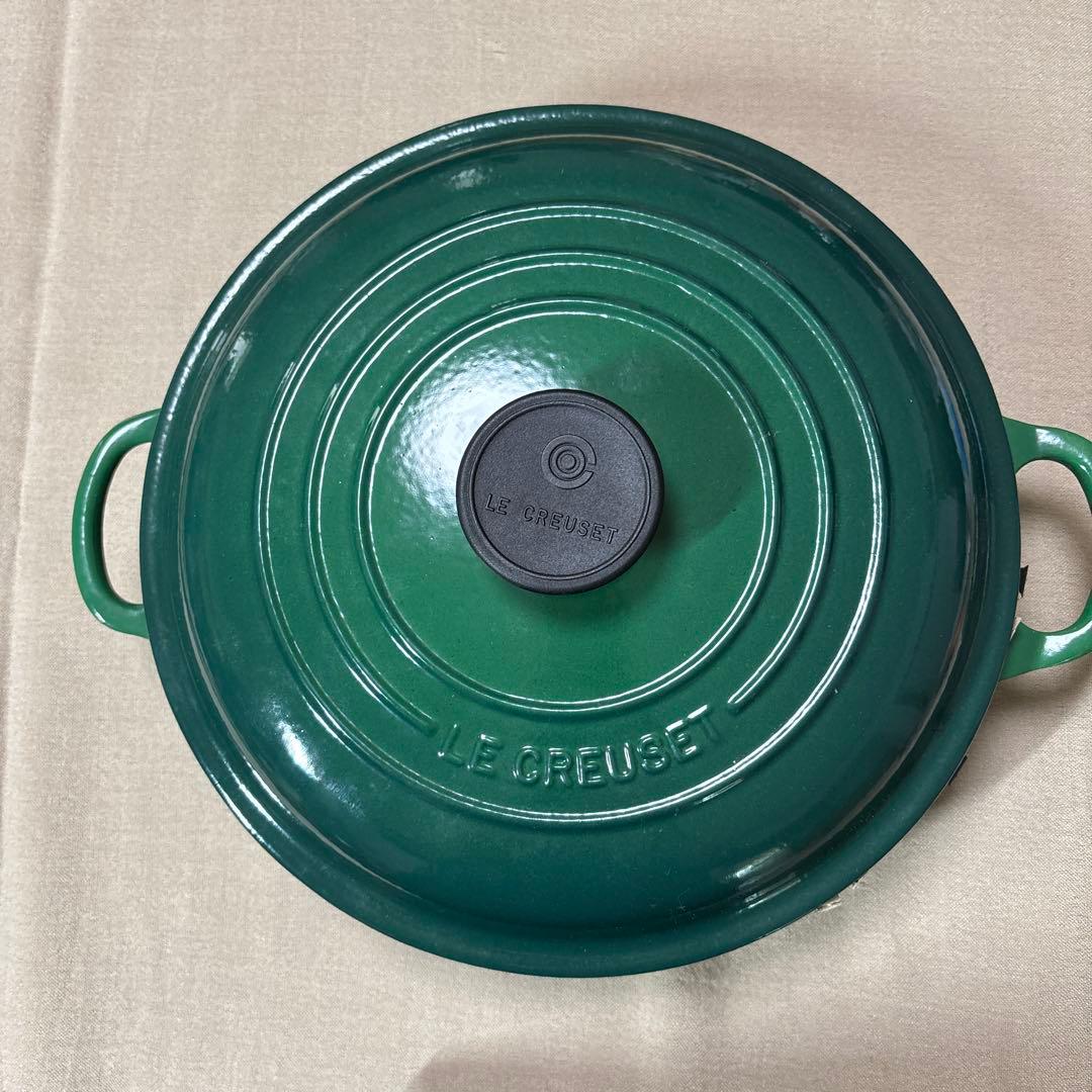 Le Creuset(ル・クルーゼ)ローホー鍋　キャセロールグリルパンサイズ26