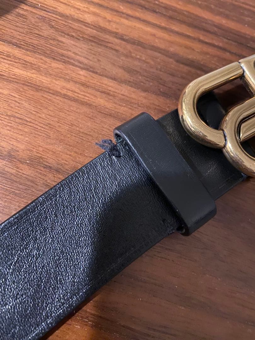 toku　BALENCIAGA ブラック ベルト