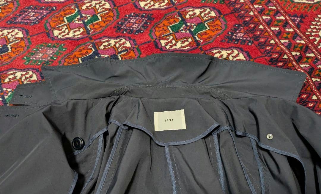 イエナ ポプリンオーバートレンチコート