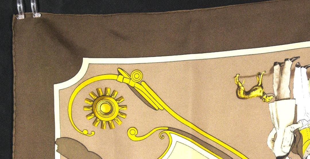 HERMES エルメス　大判スカーフ　カレ90　 D450