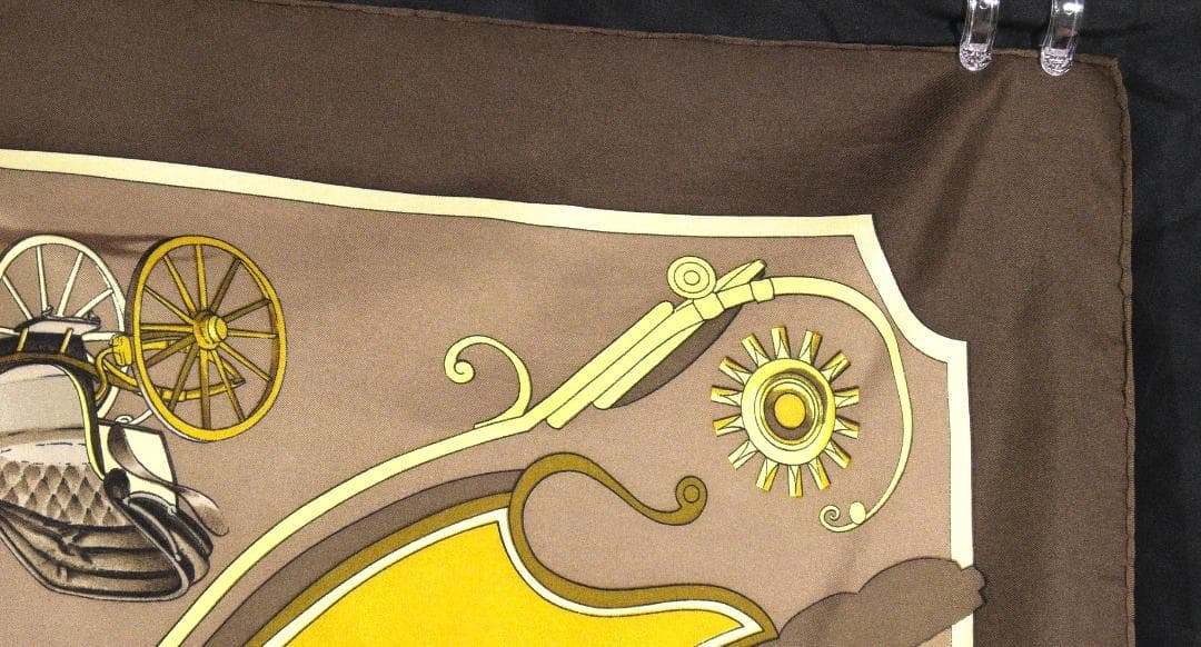 HERMES エルメス　大判スカーフ　カレ90　 D450