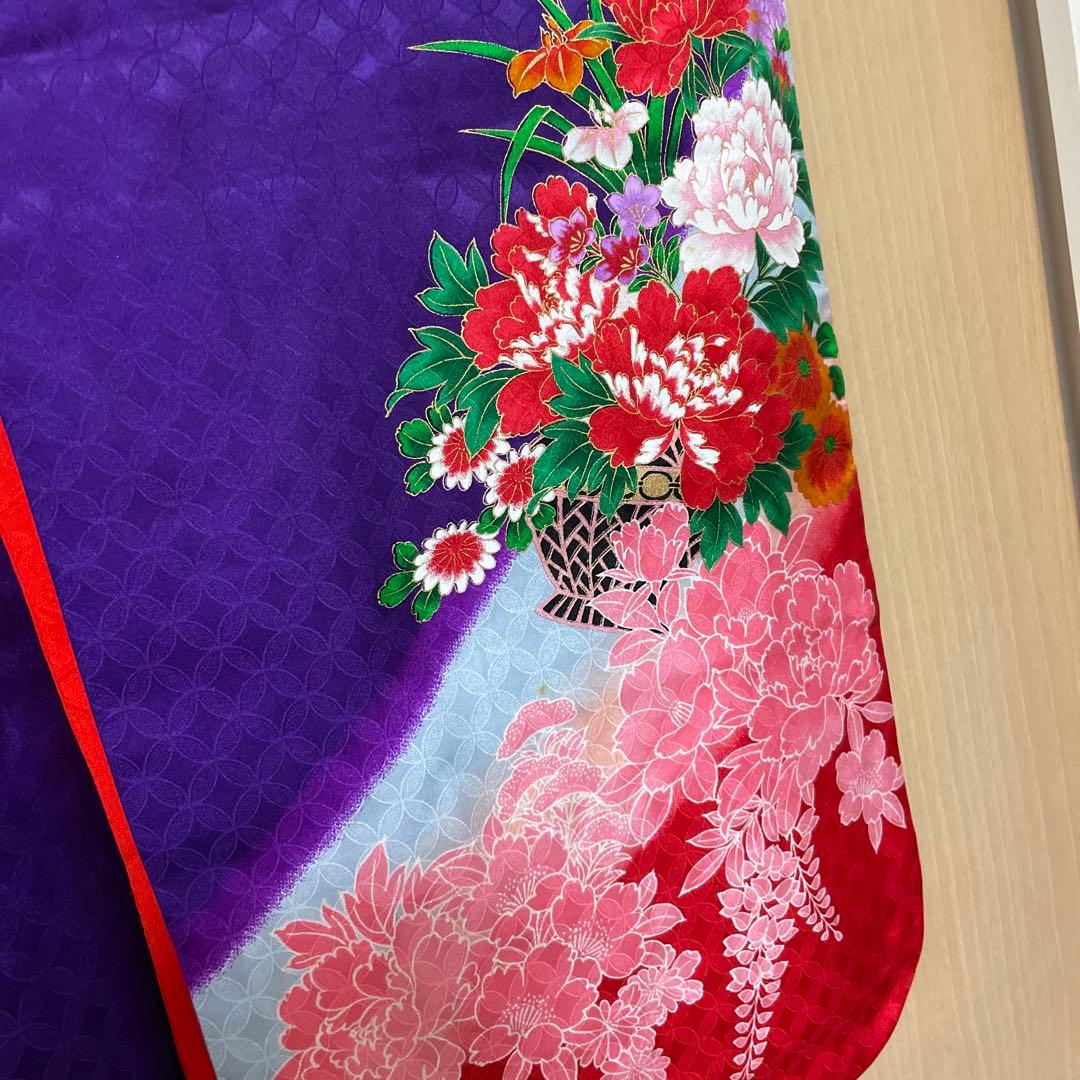 七五三　着物大正ロマン　アンティーク　着物　レトロ　七五三　着物