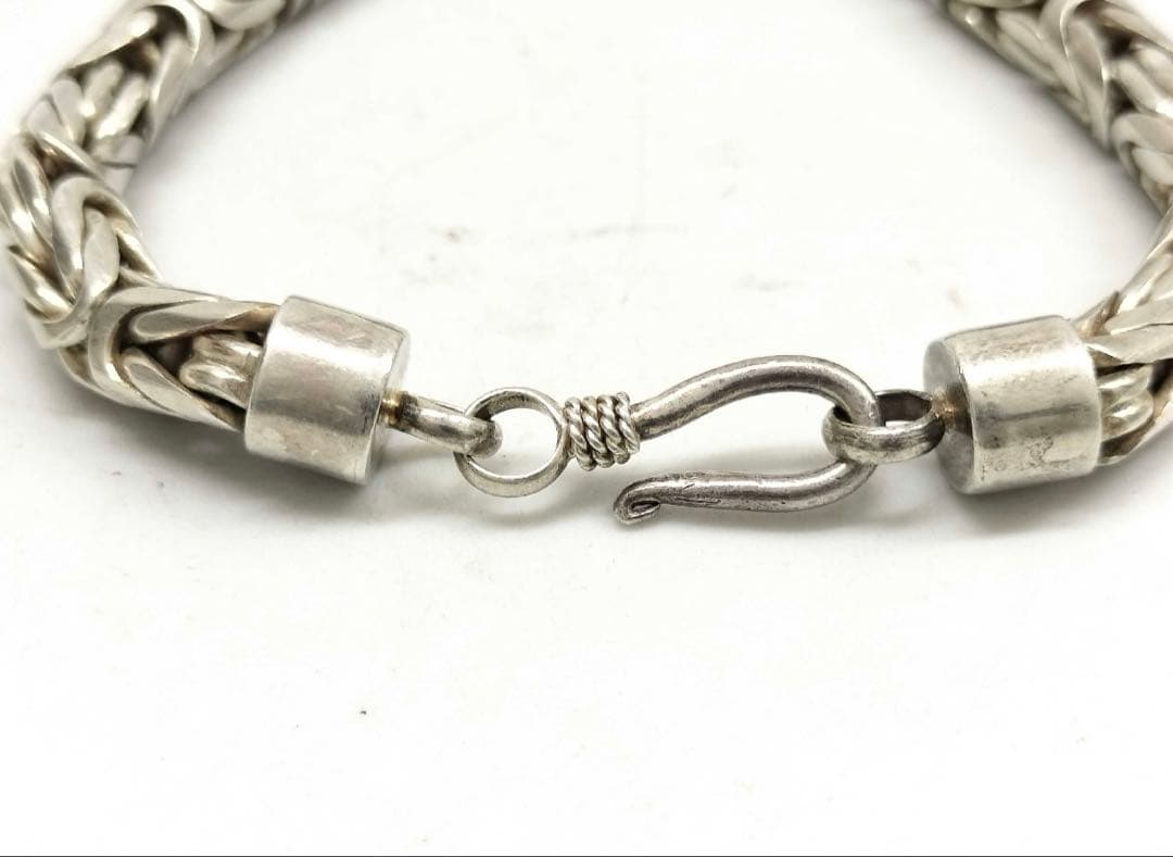silver925 極太チェーン　ヴィンテージ　ブレスレット