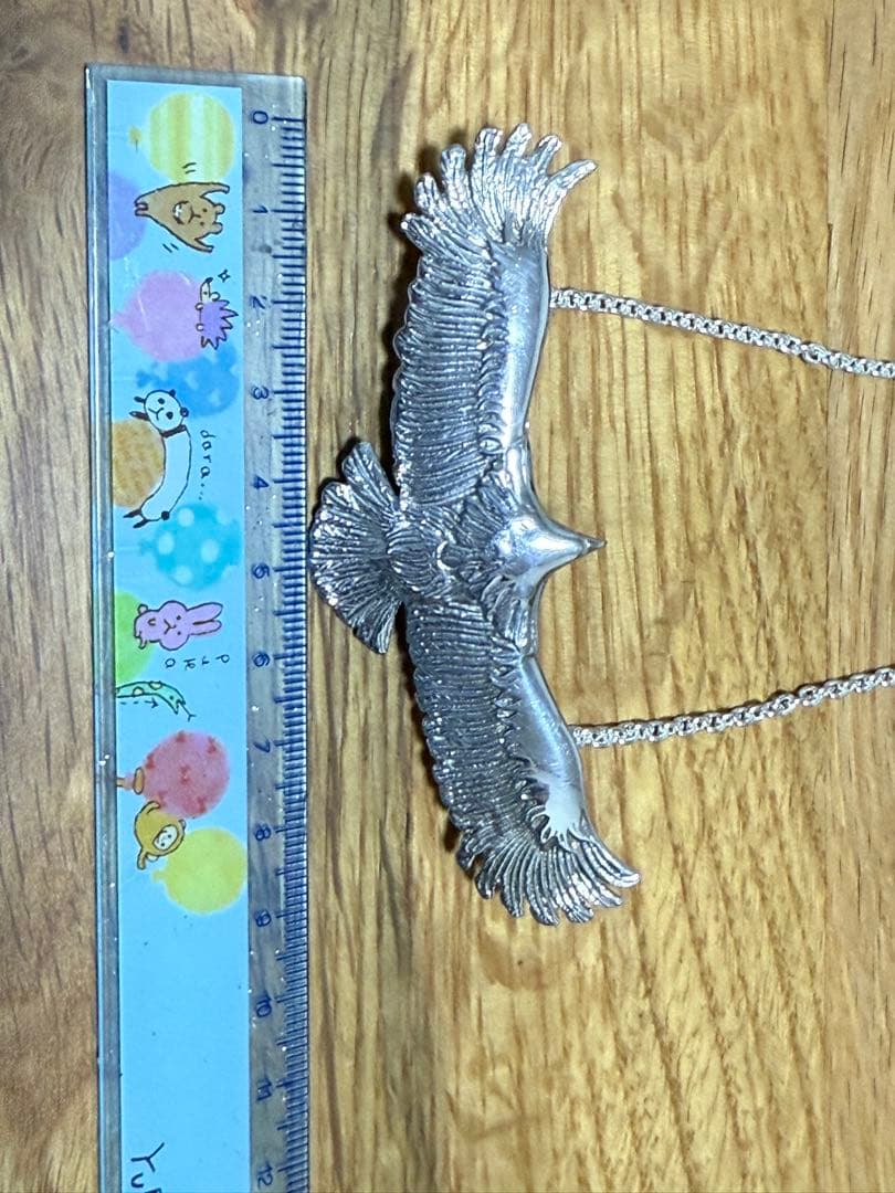 SAAD イーグルネックレス 925シルバー コロコロ
