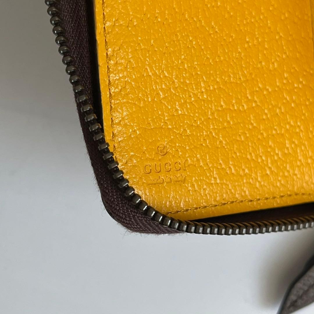 未使用保管品✨️ GUCCI GG 長財布 財布　ラウンドジップ　タイガー　レザー