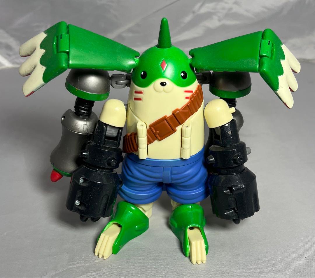 バンダイUSA限定　デジモンテイマーズ　ガルゴモン　ラピッドモン　変身フィギュア