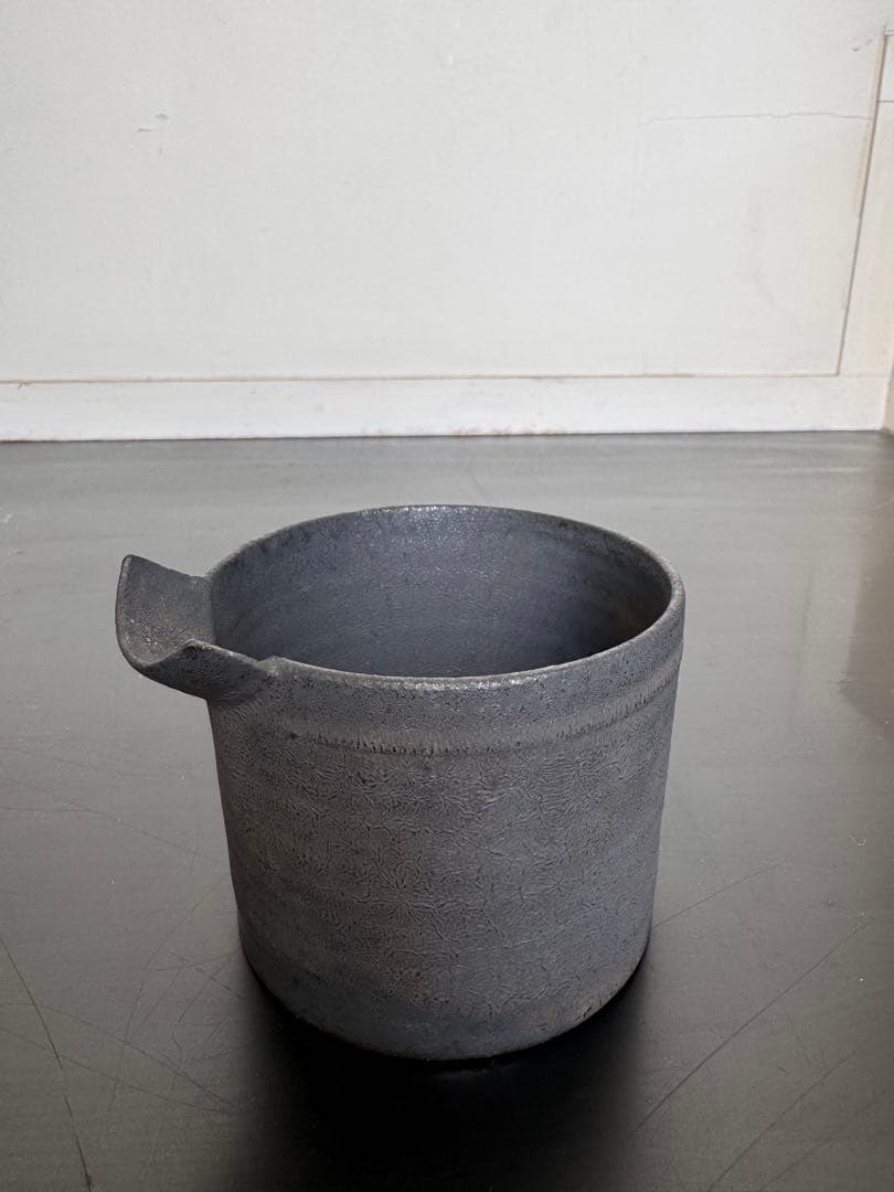 大村剛 Ceramic Katakuchi – Rusted Iron