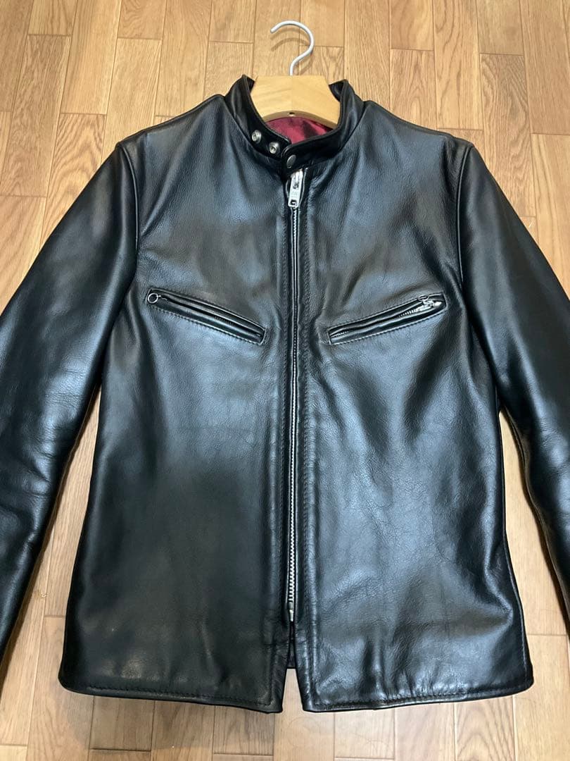 美品 Schott 641XX ステアハイド 34 ライダースジャケット