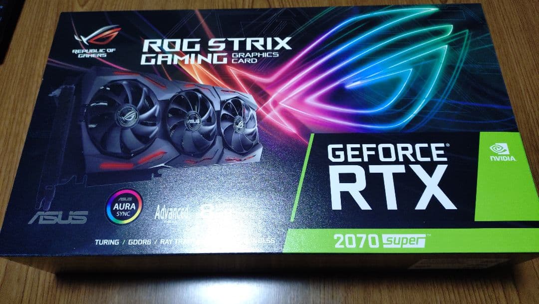グラフィックボード・グラボ・ビデオカード ASUS ROG STRIX RTX2070super