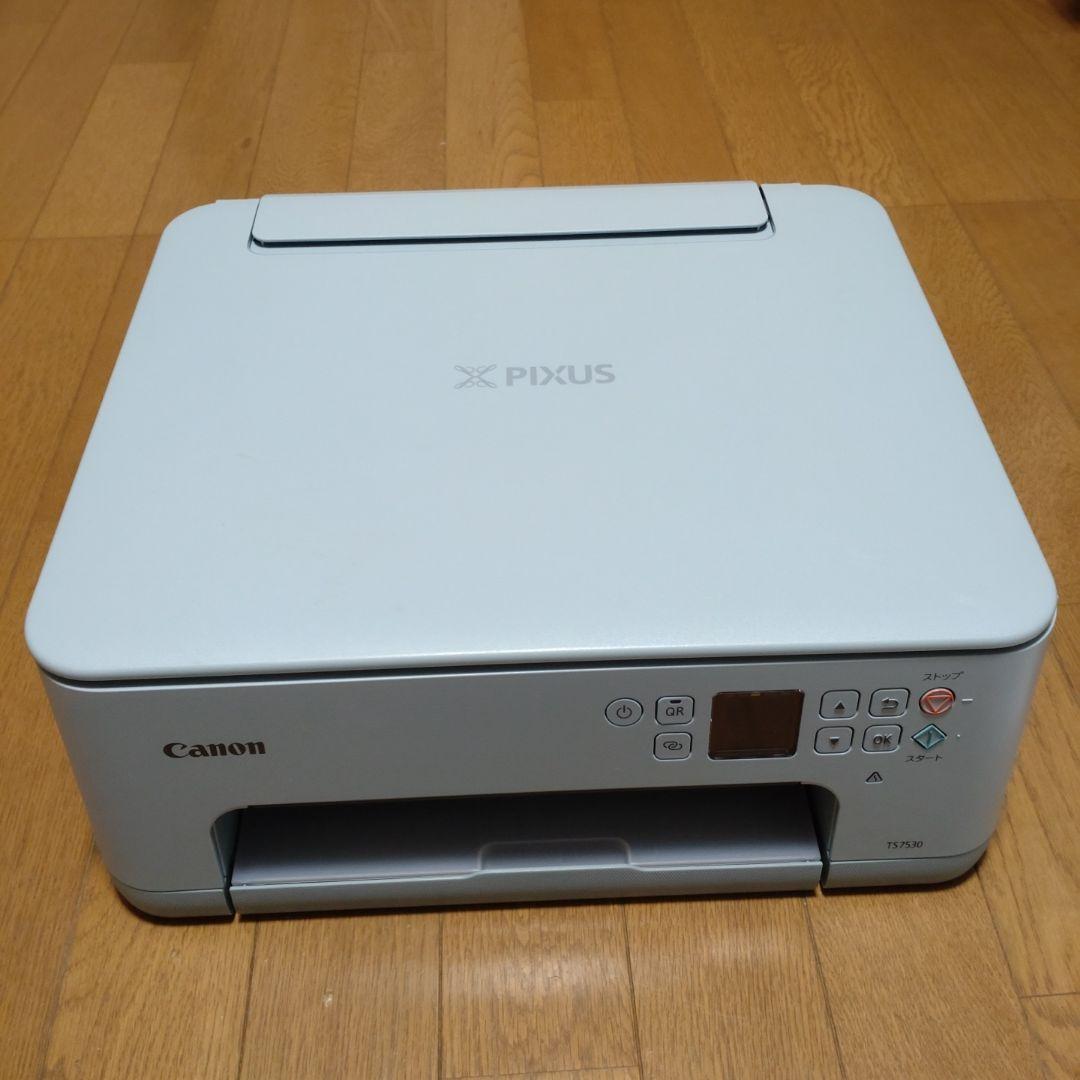 Canon PIXUS TS7530 プリンター　色ブルー　美品