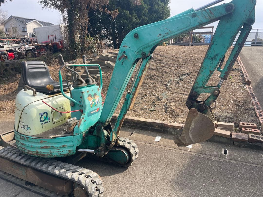 YANMAR ViO 10ミニバックホー　1650時間