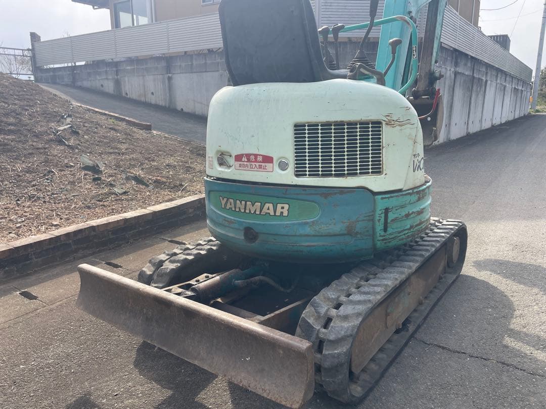 YANMAR ViO 10ミニバックホー　1650時間