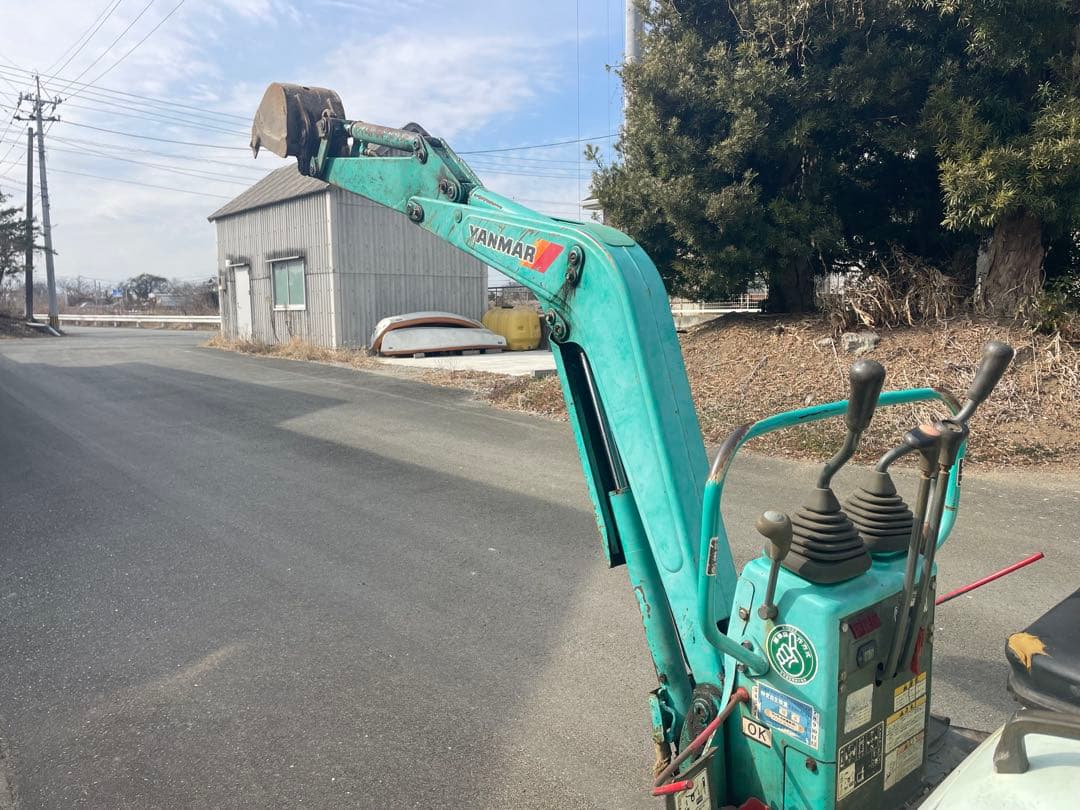 YANMAR ViO 10ミニバックホー　1650時間