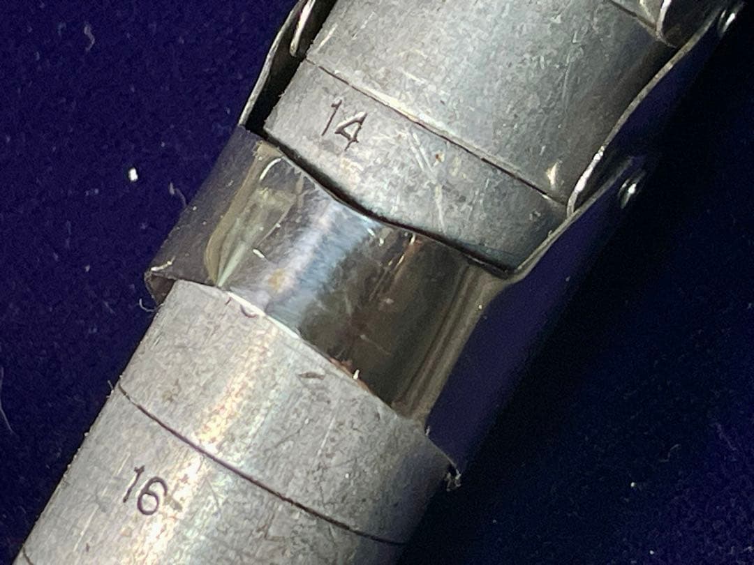 シルバー925 アーマーリング ガーネット付き刻印あり#15