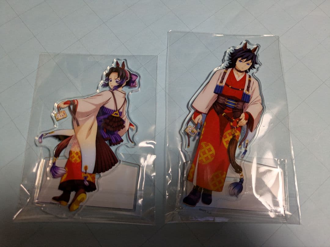 冨岡義勇　胡蝶しのぶ　鬼滅の刃　干支　午年　アクリルスタンド