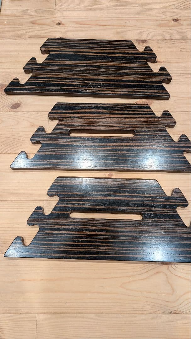 thearth ざぁーす　ヘキサテーブル　黒しま次郎