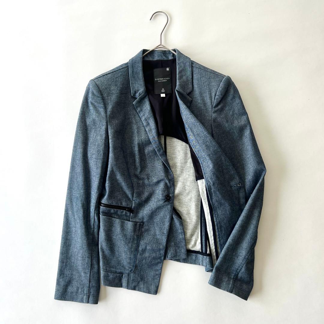 希少 G-STAR RAW デニムセットアップ　ストレッチ パンツスーツ 36