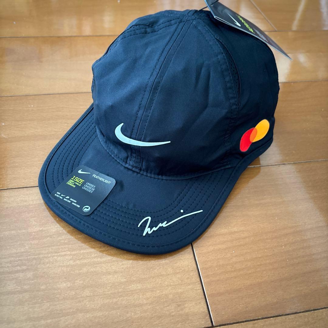 新品非売品！VISAカード×ナイキ×大坂なおみテニスキャップ/サインNIKE