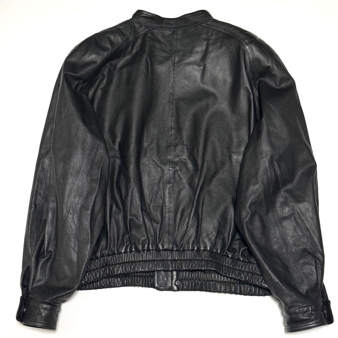 BALLY イタリア製 ヴィンテージ レザージャケット 実寸XL 相当 ブルゾン