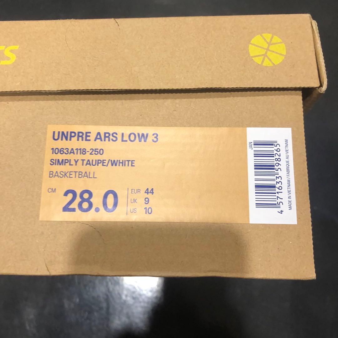 シューズ(男性用) ASICS UNPRE ARS LOW 3 ballaholic