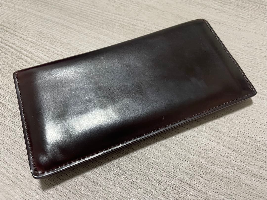 【24時間以内発送】GANZO ガンゾ　シェルコードバン　バーガンディ