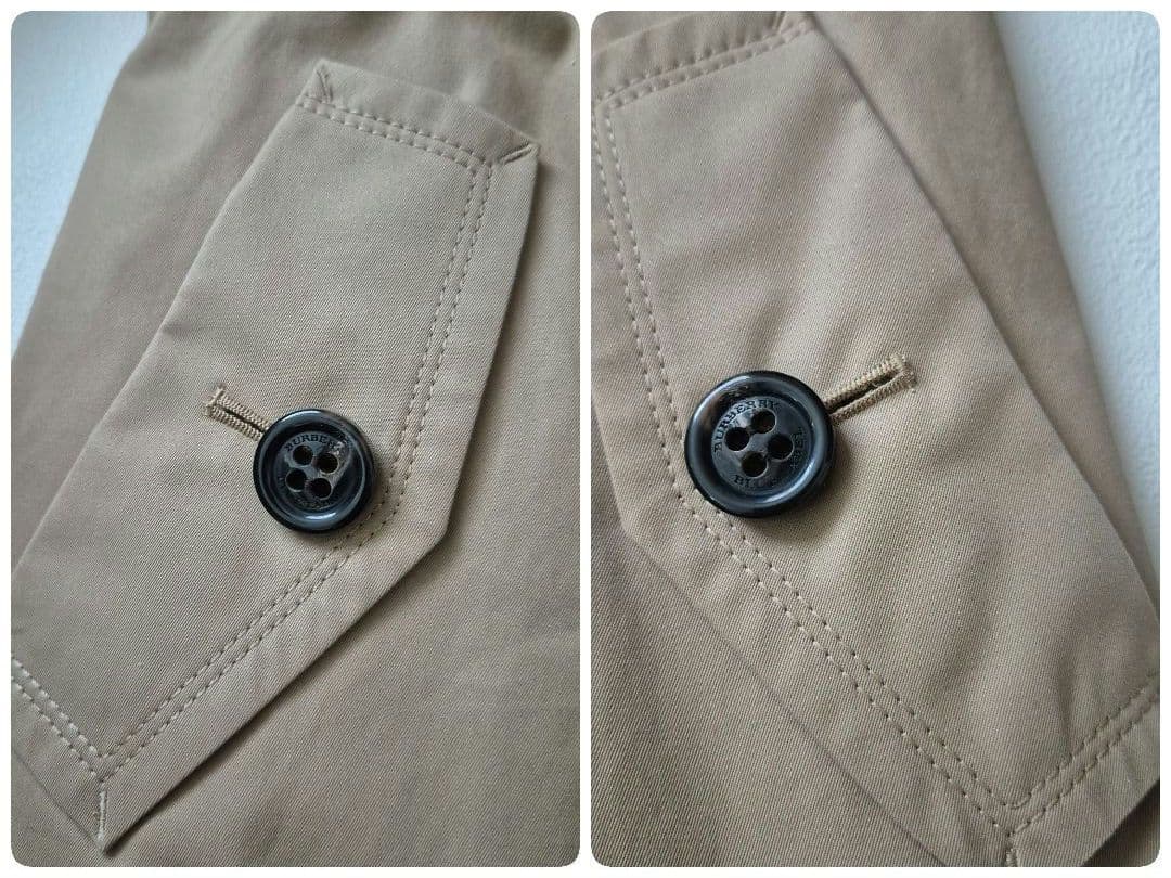 美品✨バーバリーブルーレーベル　トレンチコート　ノバチェック　ミドル丈　38