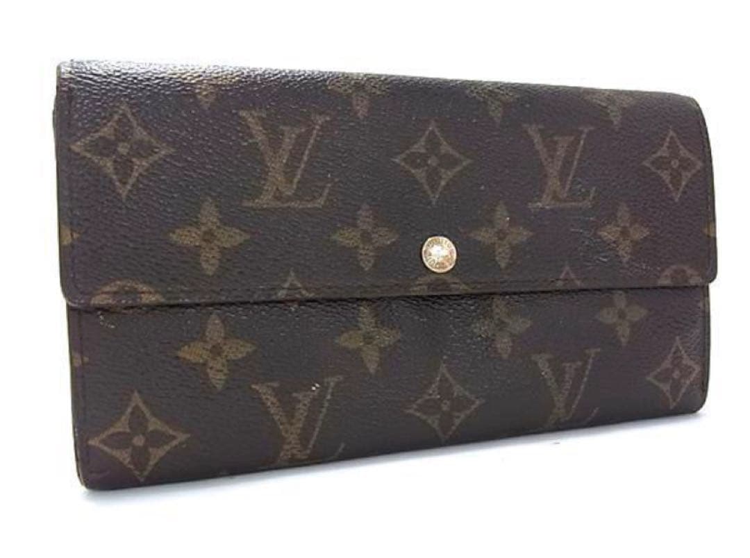 ルイ ヴィトン M61734 モノグラム ポルトフォイユ・サラ 長財布
