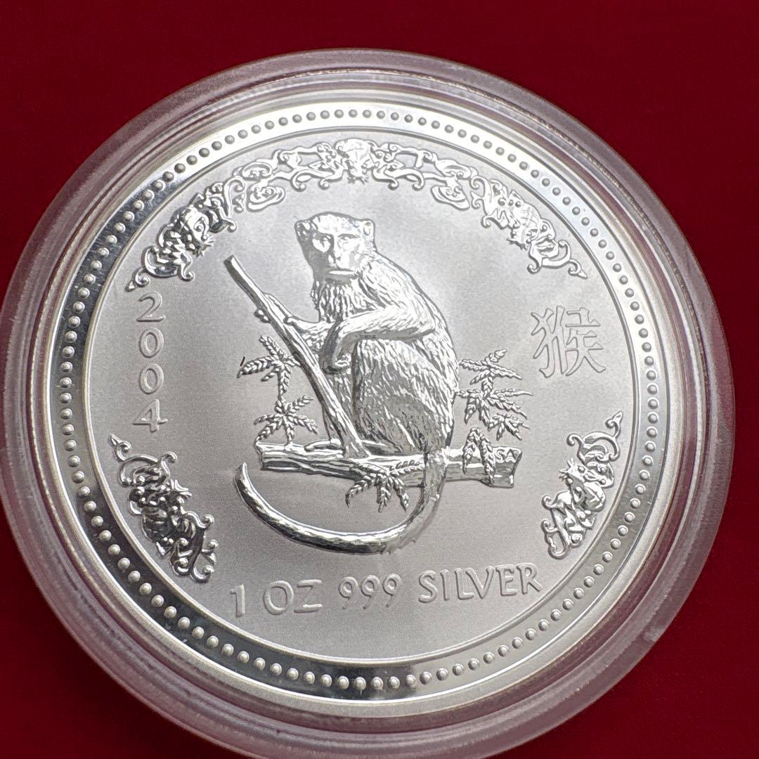 純銀　1オンス silver.999 2004年 銀貨 