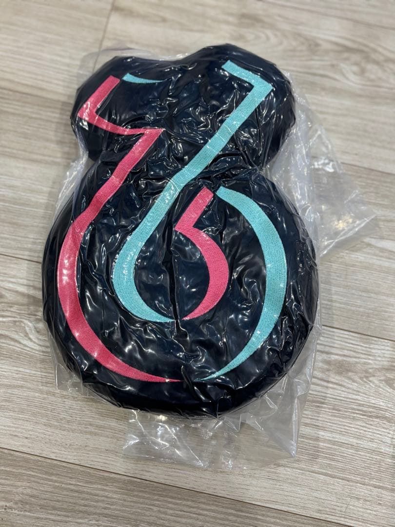 tiktok■ティックトック■音符クッション■非売品■限定インフルエンサー未開封