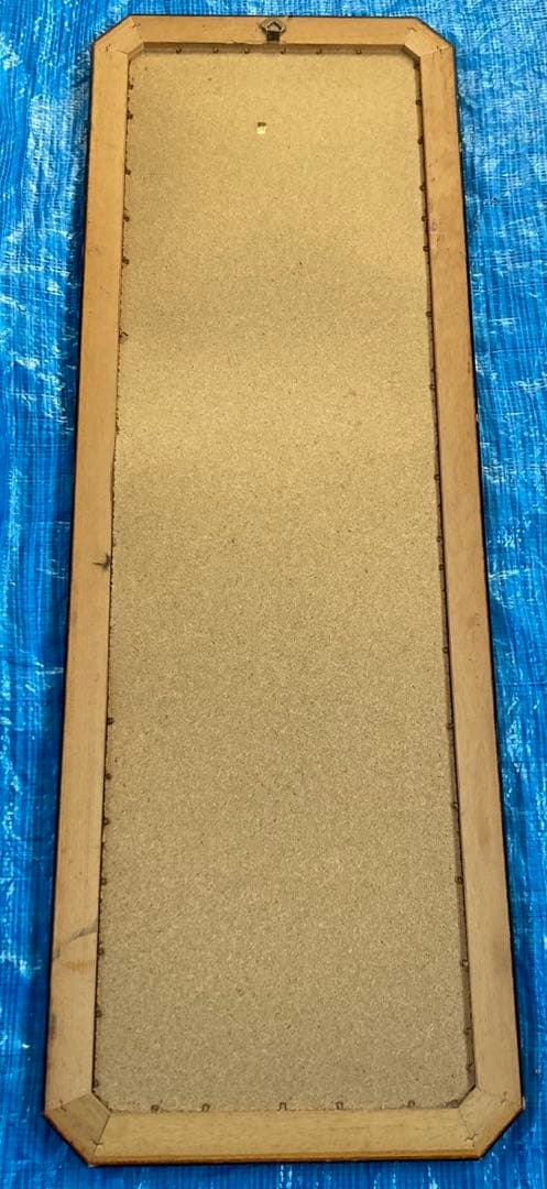 【美品】イタリア製 壁掛け鏡 姿見 八角形