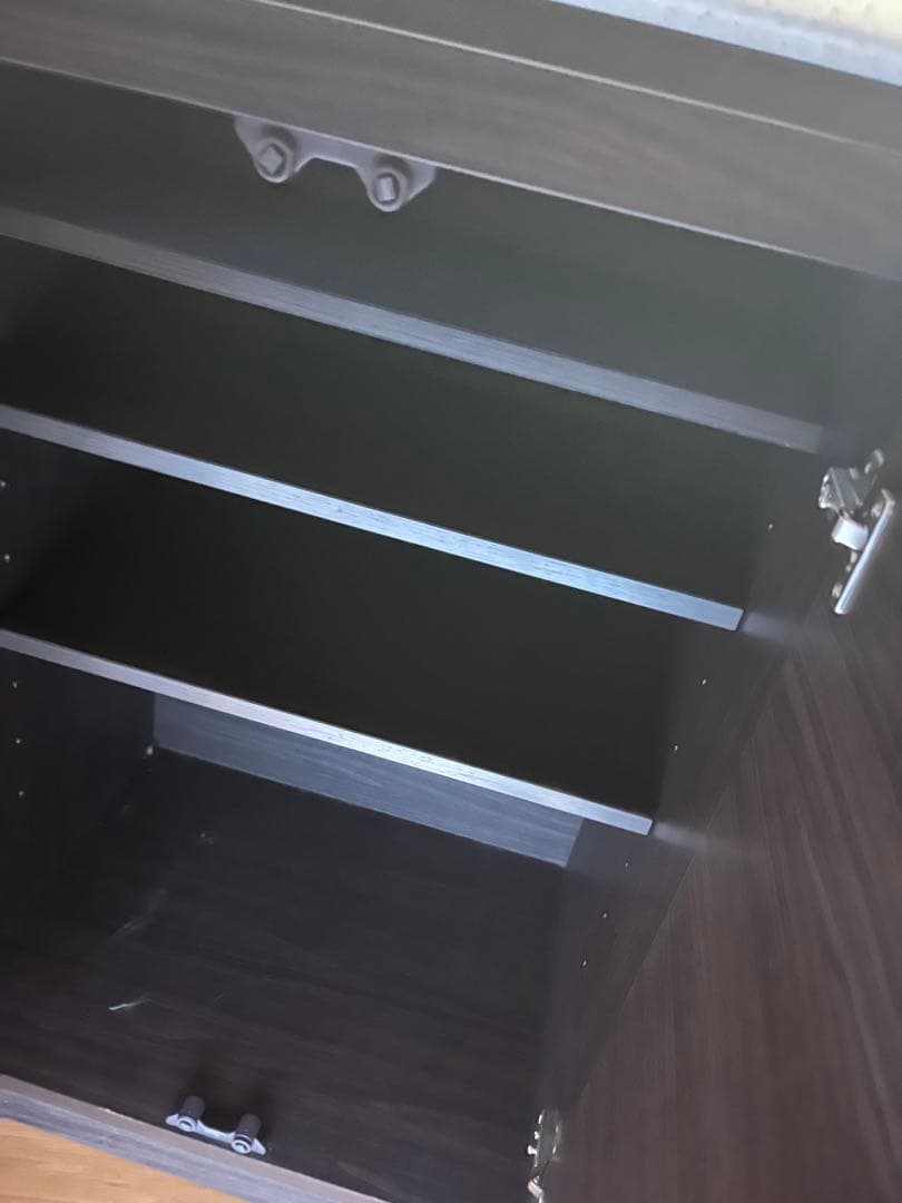 ニトリ　キッチンカウンター　アルミナ2