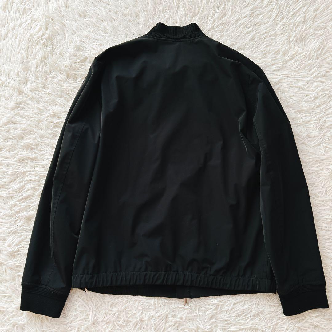 美品 近年 セオリー ブルゾン MA-1 ダブルジップ 短丈 ブラック サイズM