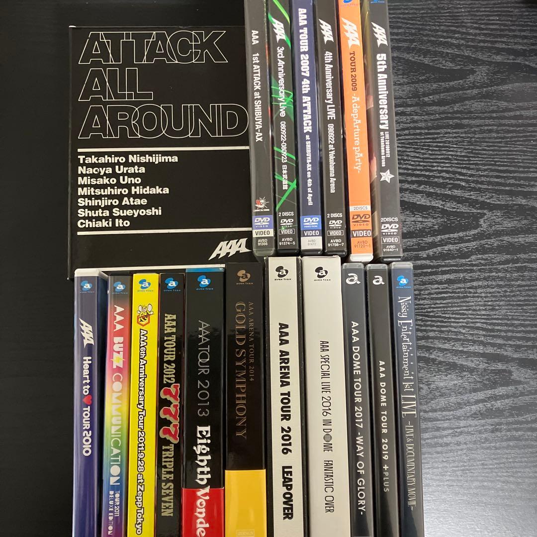 AAA ライブDVD ベストアルバム　CDまとめ売り　18種　2006〜2019