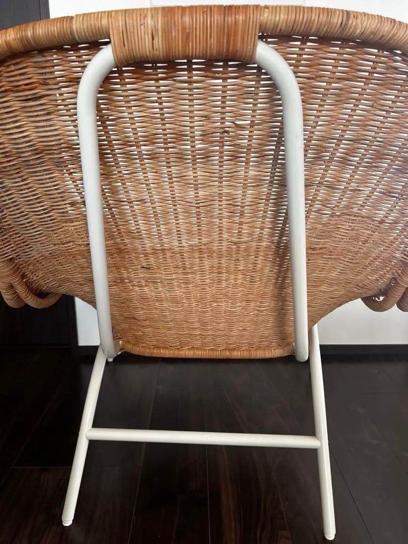 IKEA FRYKSÅS フリークソース パーソナルチェア籐 クッション