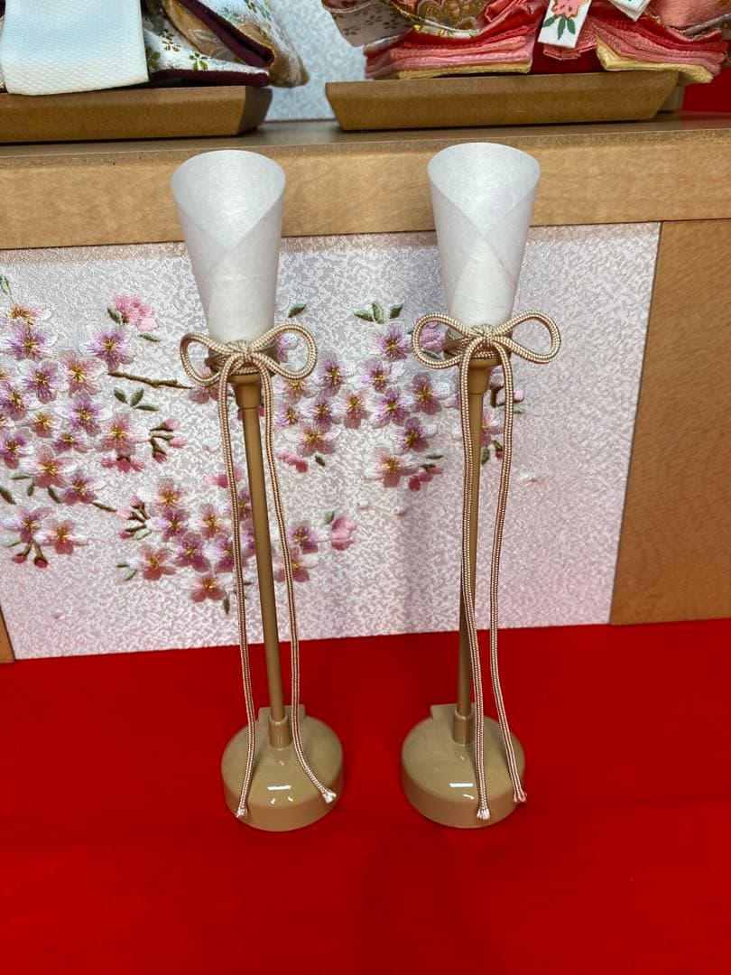 東京久月　雛人形　親王飾り収納セット・サイズ間口約４０×奥行約２５×高さ約３８㎝