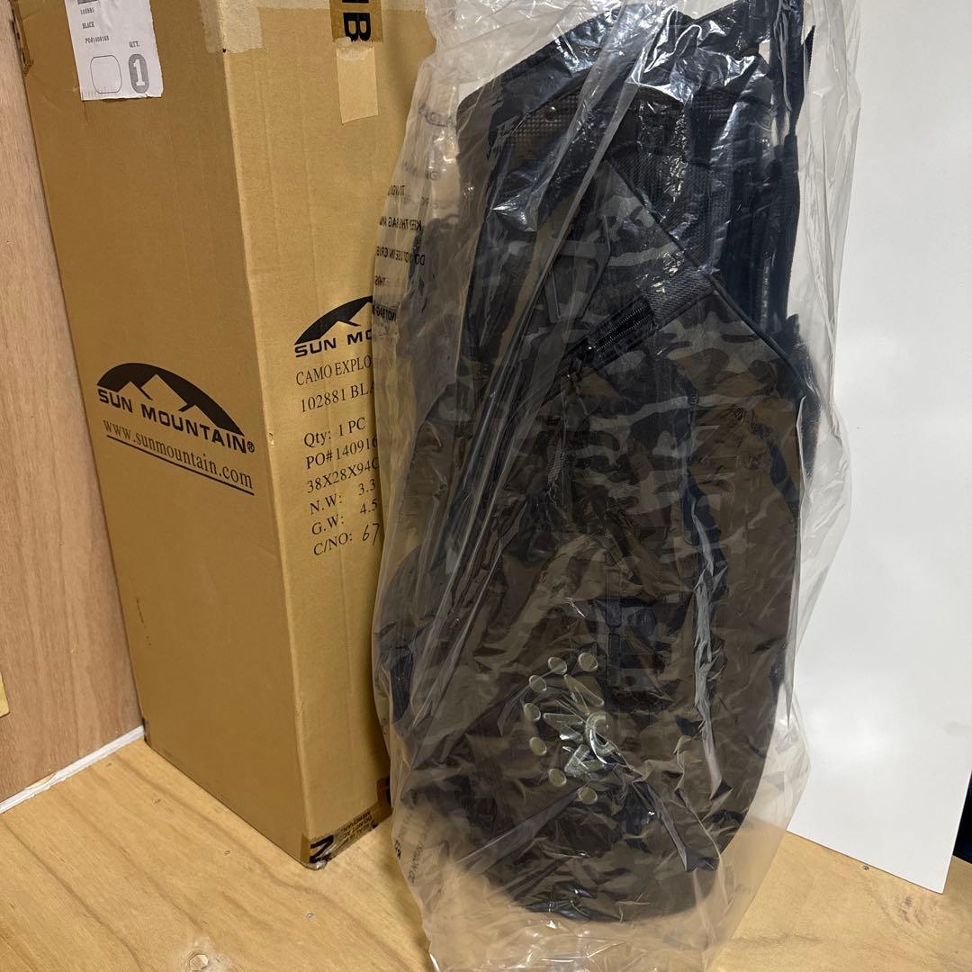 未使用　スコッティキャメロン　キャディバッグ　カモ　エクスプローラー