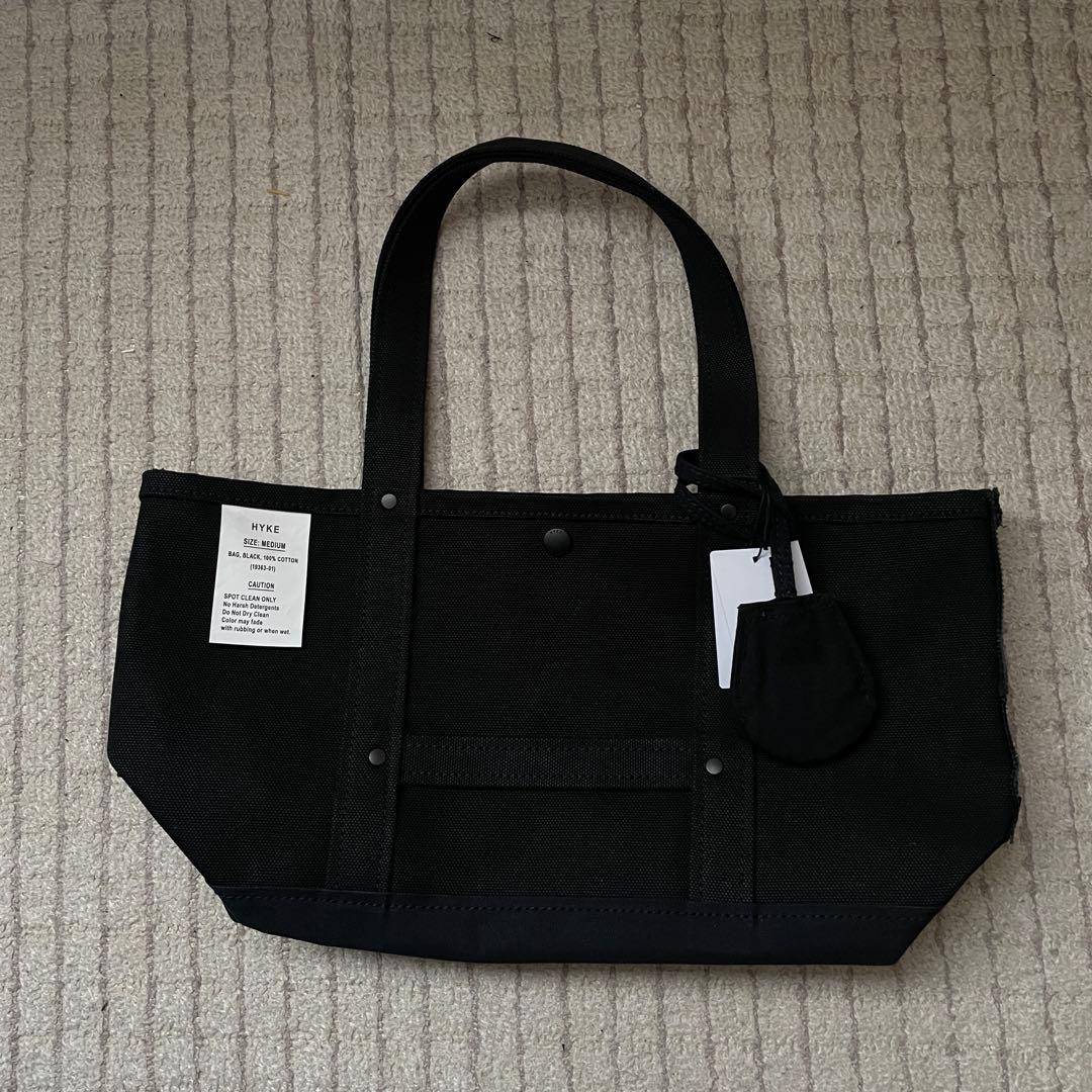 バッグ 26SS HYKE Tote Bag Medium Black