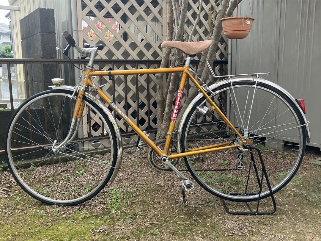 GITANE フランス製クロモリフレーム 通勤快速,街乗り700C 1980年代