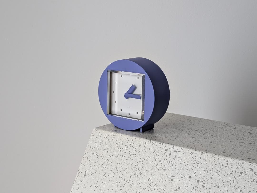 90s ビンテージ レムノス SESSA テーブルクロック 箱付き美品 加藤孝志