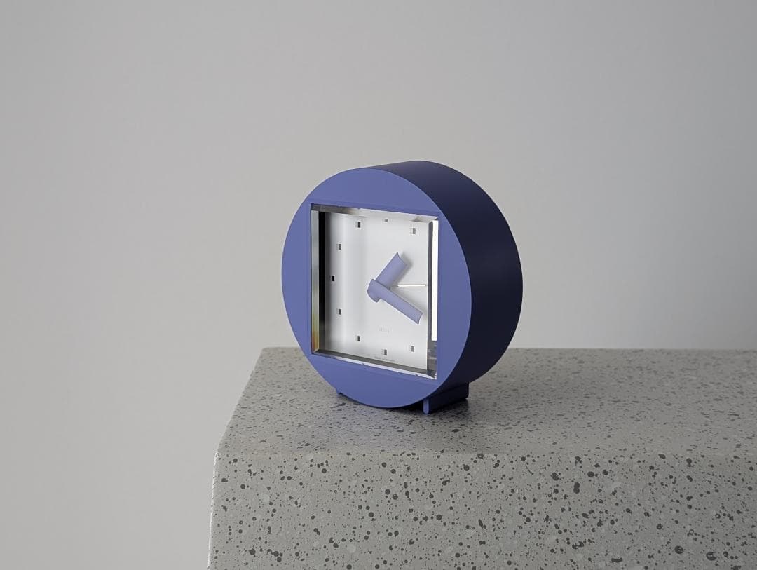 90s ビンテージ レムノス SESSA テーブルクロック 箱付き美品 加藤孝志